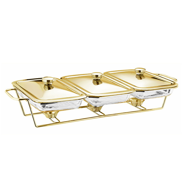 UC155 Glass Chafing Dish