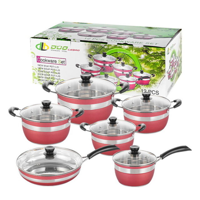 UC4313 12PCS Pot Set