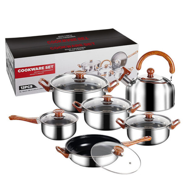 UC4315 12PCS Pot Set