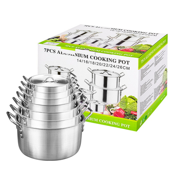 UC4318 7PCS Pot Set