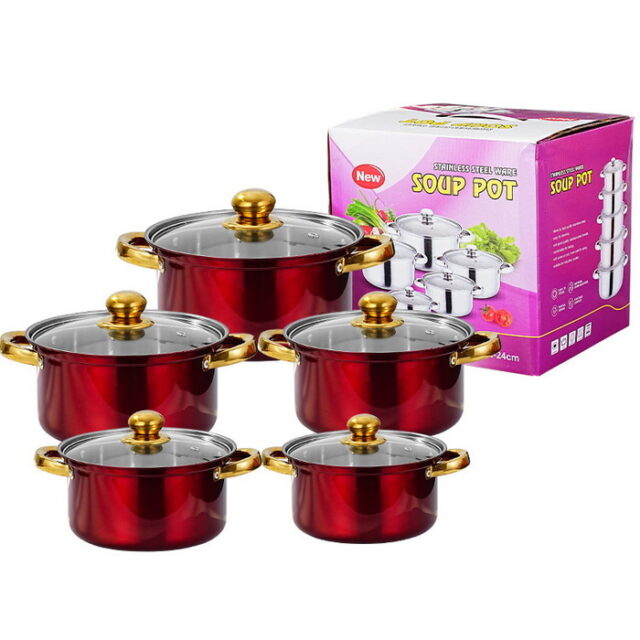 UC4321 10PCS Pot Set