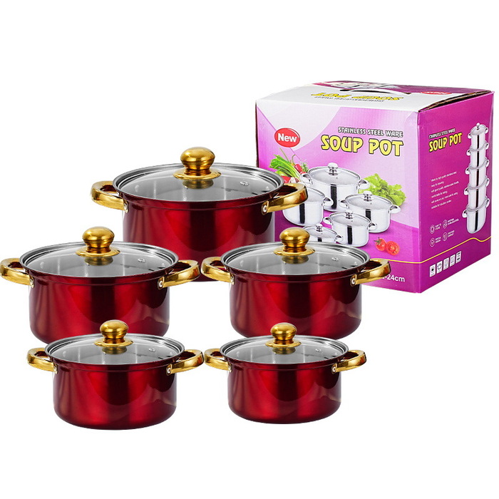 UC4321 10PCS Pot Set