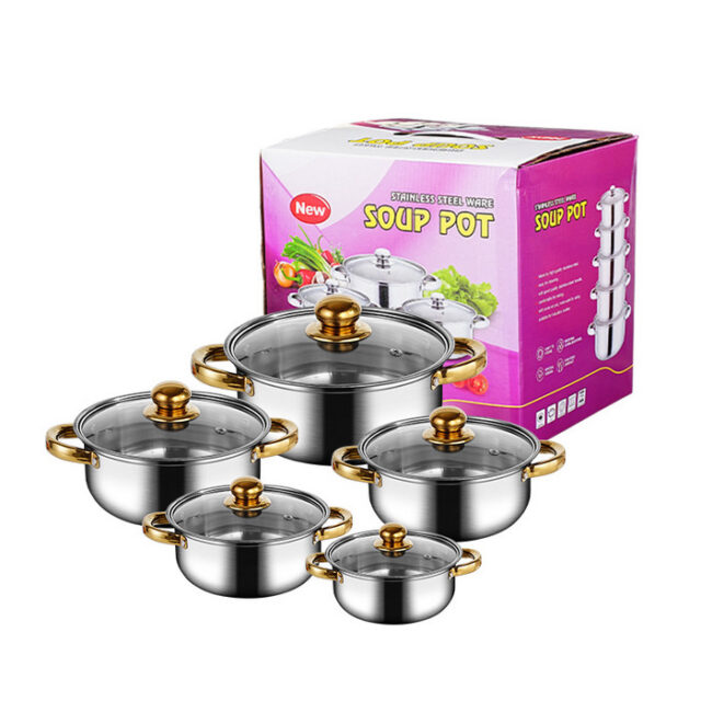 UC4322 10PCS Pot Set
