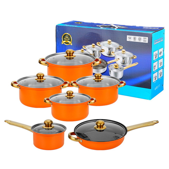 UC4323 12PCS Pot Set