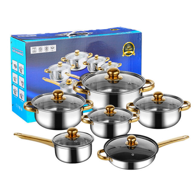 UC4324 12PCS Pot Set