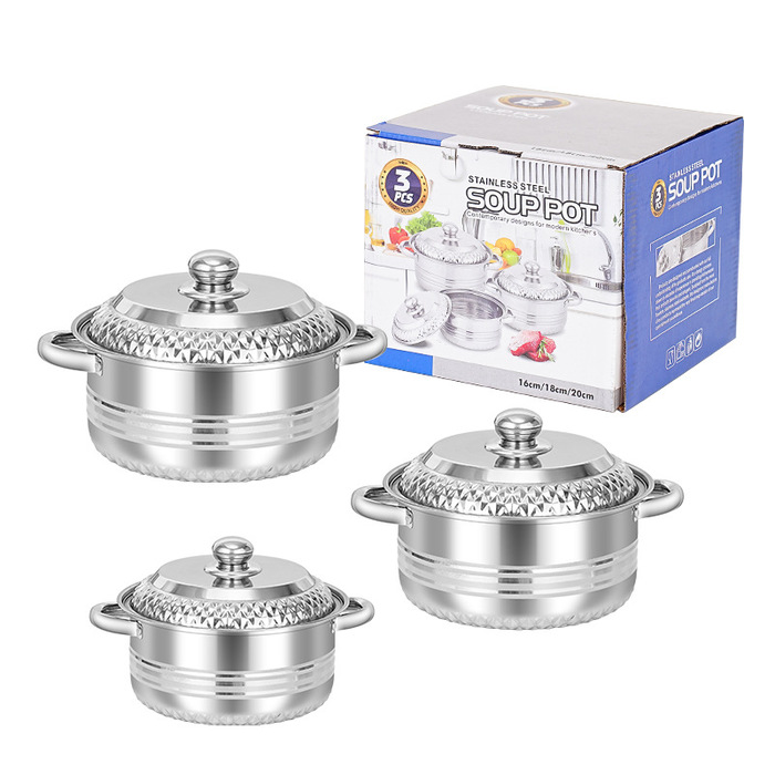 UC4325 3PCS Pot Set