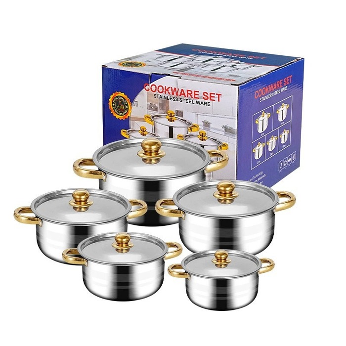 UC4329 10PCS Pot Set